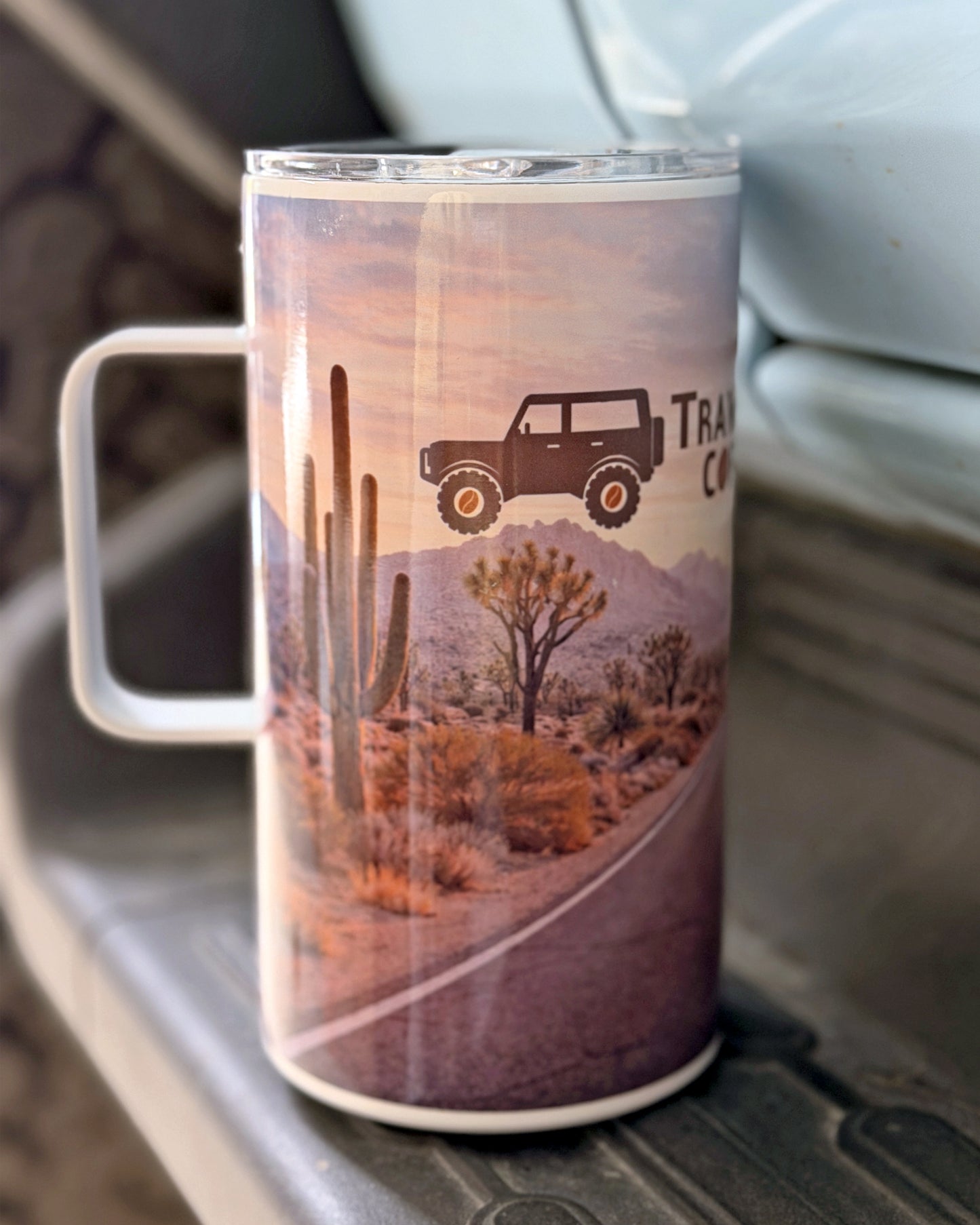20oz Stainless Steel Tumbler - Taste the Adventure