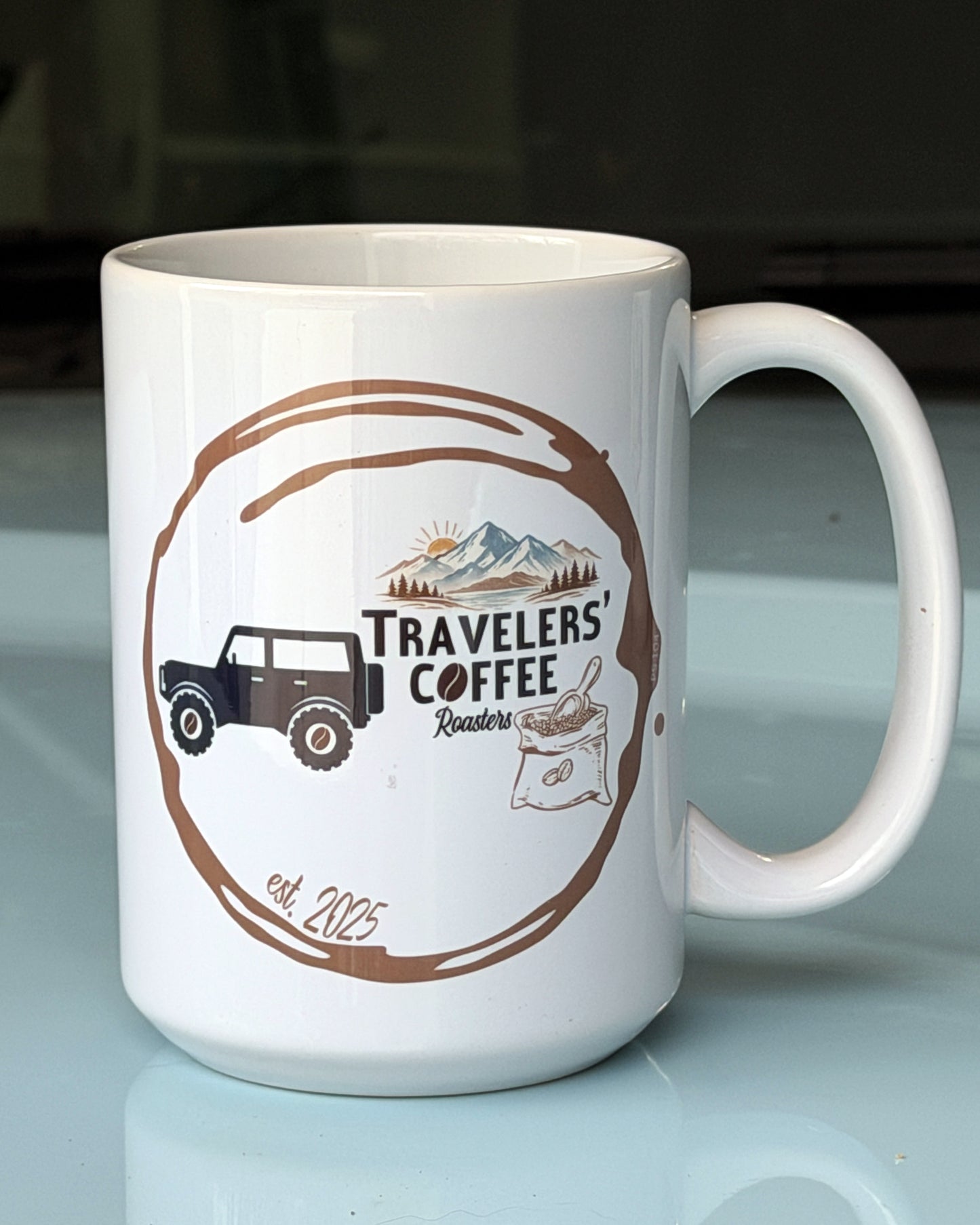 15oz Travelers Coffee Roaster Mug