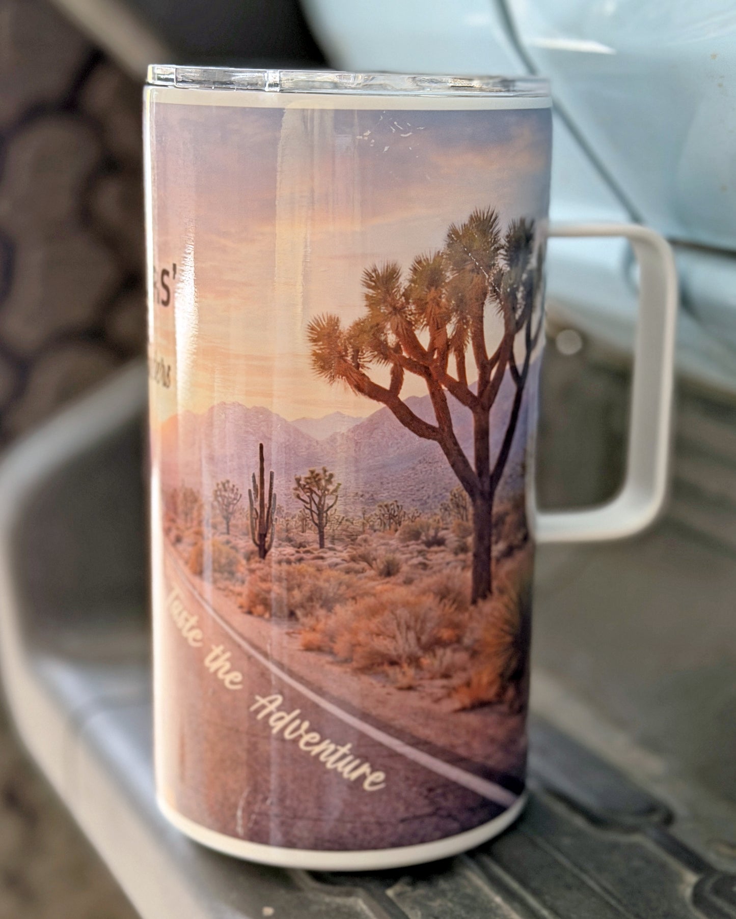 20oz Stainless Steel Tumbler - Taste the Adventure